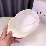 Chapeau-femme capeline et chapeaux d'été Casquette femme perle