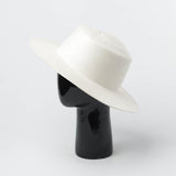 Chapeau-femme chapeau d'été chapeau panama blanc fin léger fait à la main