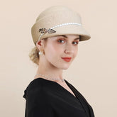 La boutique du chapeau Beige / 55-58 cm Chapeau Fedora Mode pour Femme