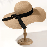 La boutique du chapeau Beige clair / L Chapeau de paille femme chic