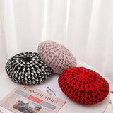 La boutique du chapeau Béret à carreaux femme