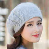 La boutique du chapeau Béret d'hiver en tricot pour femme