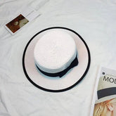 La boutique du chapeau Blanc / 56-58cm Chapeau de paille britannique