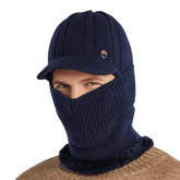 La boutique du chapeau bonnet Bleu / Ajustable (du 54 au 59) Bonnet homme et protége cou