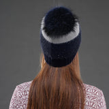 La boutique du chapeau bonnet Bonnet d’hiver en acrylique et angora pour femme : chaleur optimale