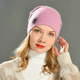 La boutique du chapeau bonnet Bonnet d'hiver en tricot pour femme