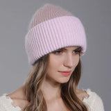 La boutique du chapeau bonnet Bonnet en angora pour femme : douceur exceptionnelle