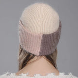 La boutique du chapeau bonnet Bonnet en angora pour femme : douceur exceptionnelle