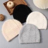 La boutique du chapeau bonnet Bonnet en laine et angora
