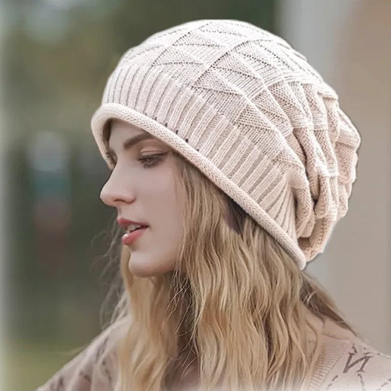 La boutique du chapeau bonnet Bonnet tricoté en acrylique pour femme