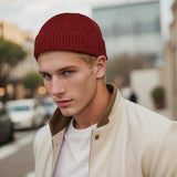 La boutique du chapeau bonnet Bonnet tricoté simple pour homme