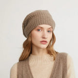 La boutique du chapeau Bonnet épais en cachemire