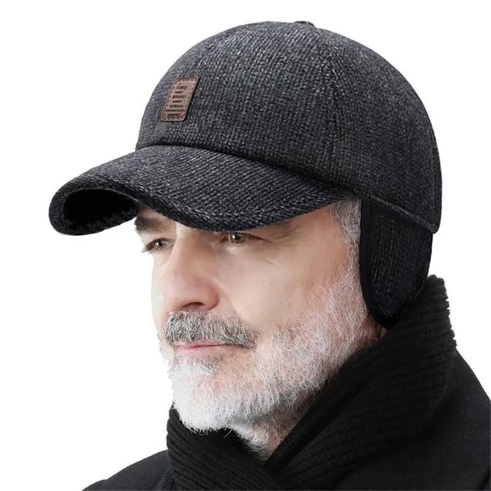 La boutique du chapeau bonnet Gris / Ajustable (du 54 au 59) Casquette homme hiver