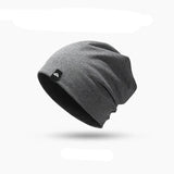 La boutique du chapeau bonnet Gris clair / Ajustable (du 54 au 59) Bonnet chaud et doux pour homme