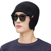 La boutique du chapeau bonnet Noir / Ajustable (du 54 au 59) Bonnet tendance pour homme