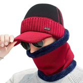 La boutique du chapeau bonnet Rouge / Ajustable (du 54 au 59) Bonnet épais et chaud