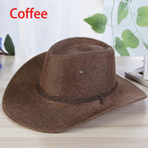 La boutique du chapeau coffee / One Size Chapeau de Cowboy paille en denim