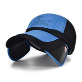 La boutique du chapeau casquette Bleu Visière rétractable