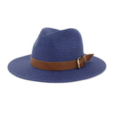 La boutique du chapeau chapeau d'été Marine 7.5cm / 56-58cm Chapeau de soleil à grand bord