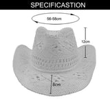 La boutique du chapeau chapeau de paille Chapeau de paille tissé style retro