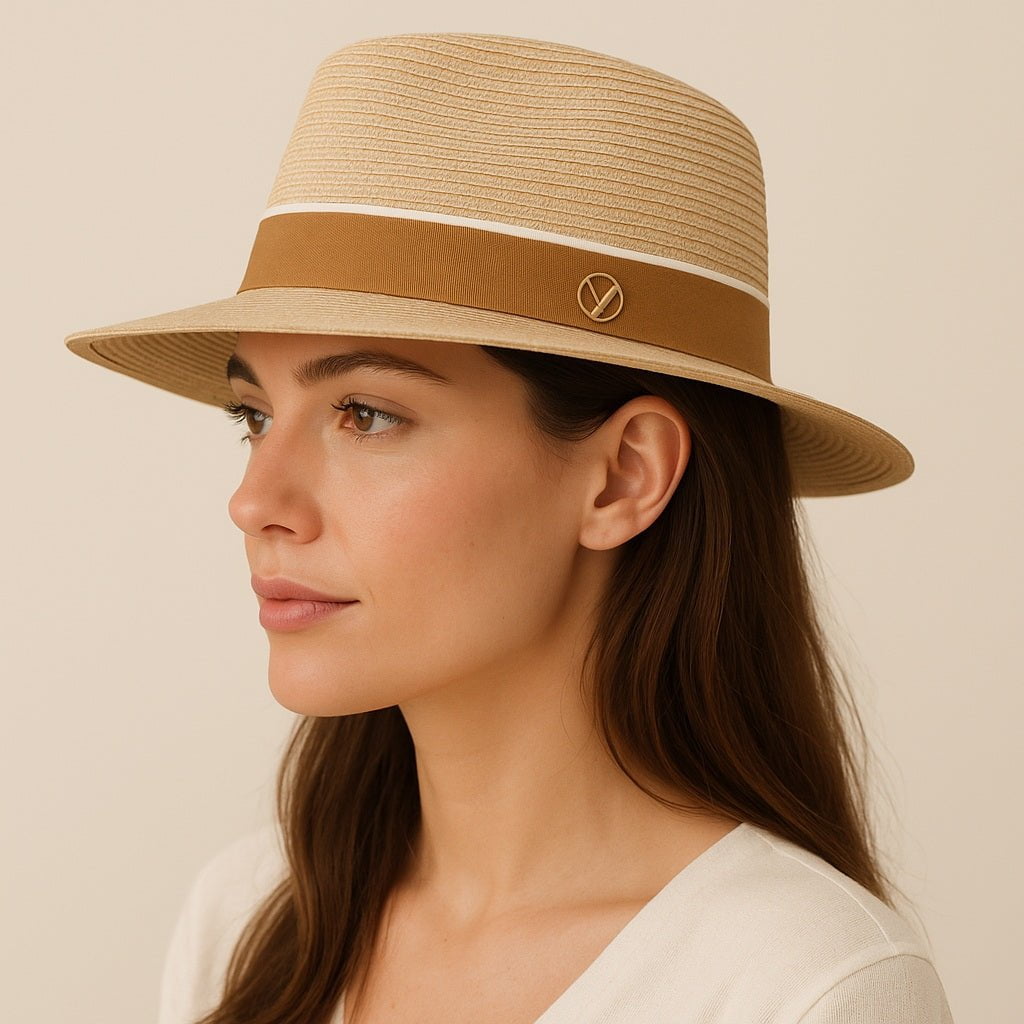 La boutique du chapeau Chapeau paille Fedora
