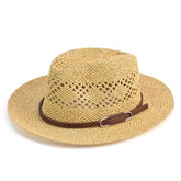 La boutique du chapeau Dark beige / Regular size / China Panama classique respirant