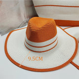 La boutique du chapeau Ensemble sac et chapeaux de paille