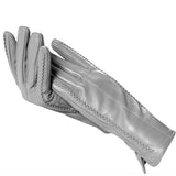 La boutique du chapeau Gris / 6.5 Gants en cuir de haute qualité