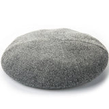 La boutique du chapeau Gris foncé / M (56-58cm) Béret en laine de cachemire
