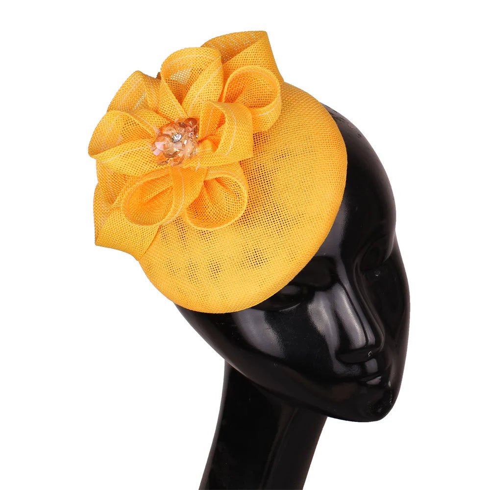La boutique du chapeau Jaune 2 Chapeau Bibi Fantaisie