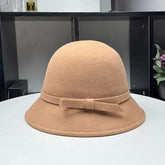La boutique du chapeau Kaki Chapeau cloche en feutre doux