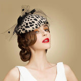 La boutique du chapeau Léopard Chapeau Bibi Leopard