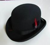 La boutique du chapeau Noir / 55CM Chapeau Melon Léger