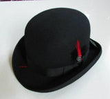 La boutique du chapeau Noir / 55CM Chapeau Melon Léger
