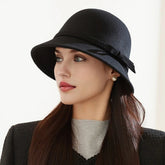 La boutique du chapeau Noir / 58 Chapeau cloche d'hiver