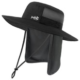 La boutique du chapeau Noir Chapeau de pêcheur homme en nylon