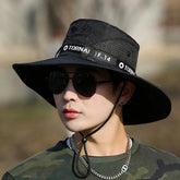 La boutique du chapeau Noir / Taille unique ajustable Chapeau de randonnée respirant