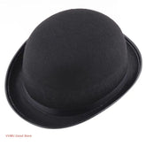 La boutique du chapeau Noir / Taille unique standard Chapeau Melon magicien