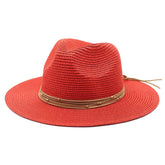 La boutique du chapeau Rouge / 59-61cm Chapeau de soleil panama