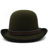 La boutique du chapeau Vert / 57-59CM Chapeau melon femme