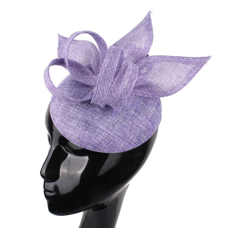 La boutique du chapeau Violet Chapeau Fascinator Chic