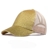 Paris-Chapeau casquette Jaune / Adjustable Casquette top 10 Paillettes Femme