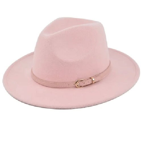 Paris-chapeau chapeau cow-boy Rose Chapeau Cow-boy rose à larges bords