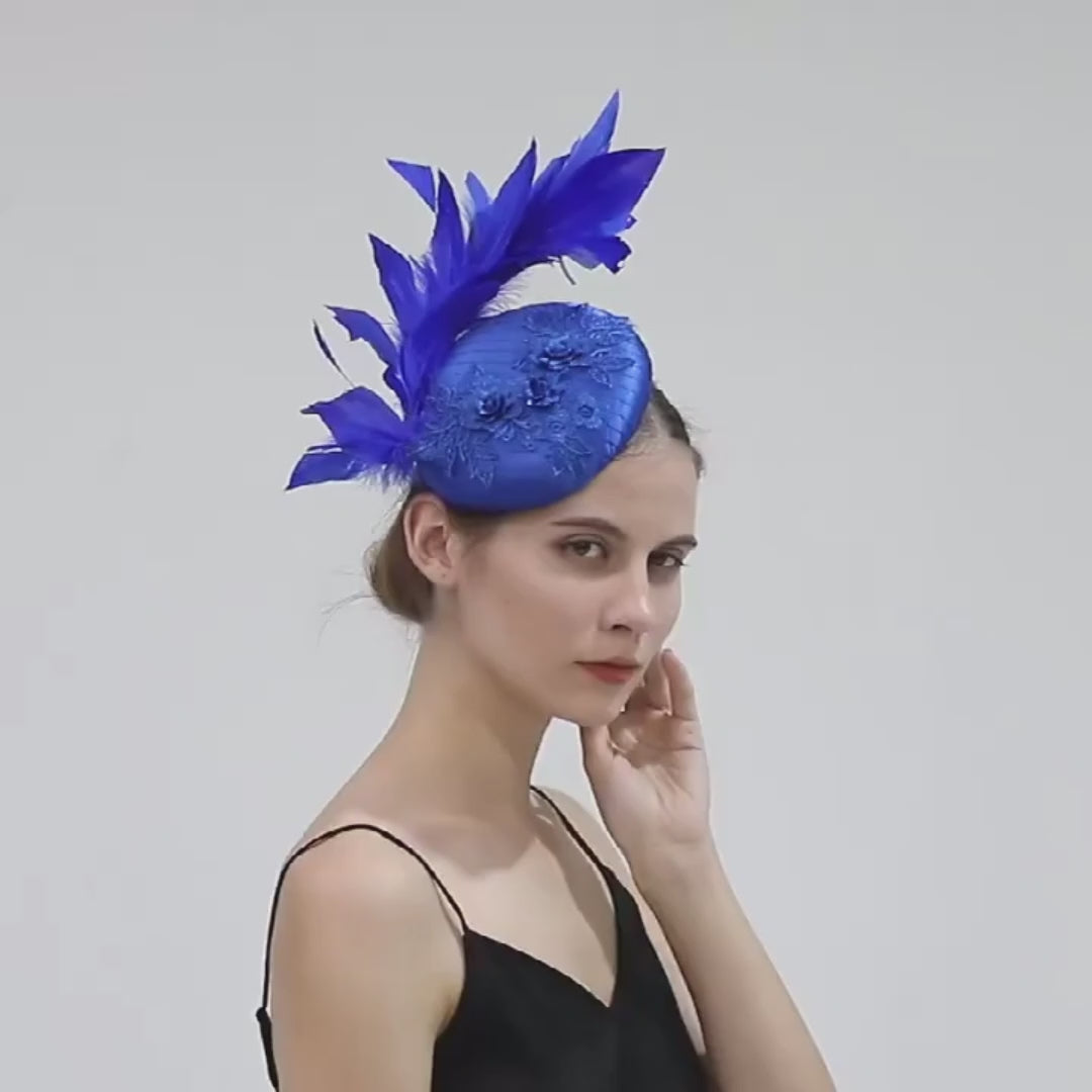 Chapeau Fascinator Paillettes