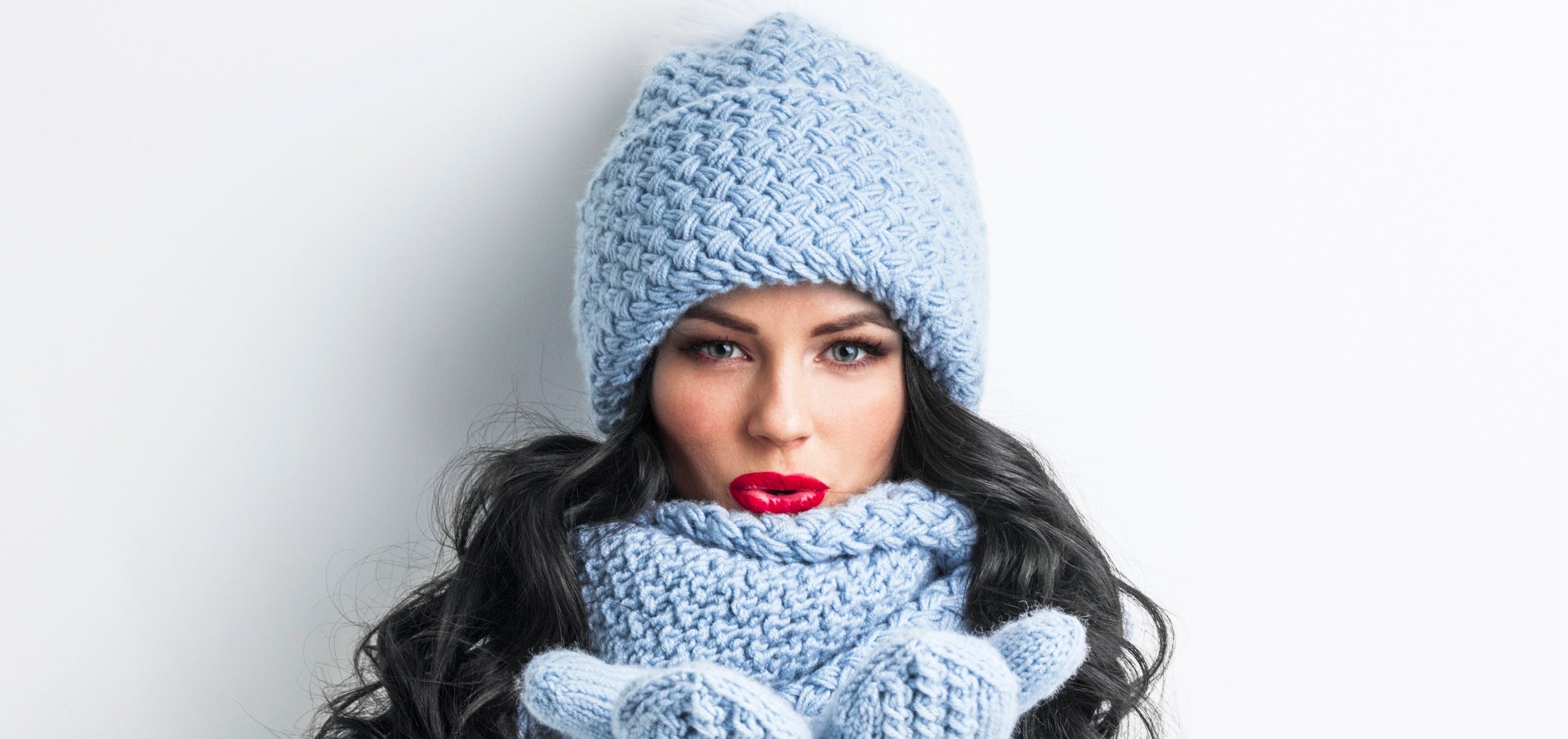 Double épaisseur Polaire Ensemble Bonnet écharpe Gants Waylipun Pour Enfants 2-7 Ans - Hiver Doublure Polaire - 6 Coloris Bonnet Pompon Tricot