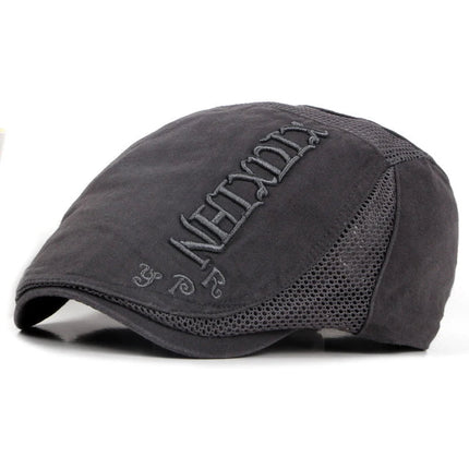 Béret casquette en coton - Kaki - Ajustable (du 54 au 59) | La boutique du chapeau