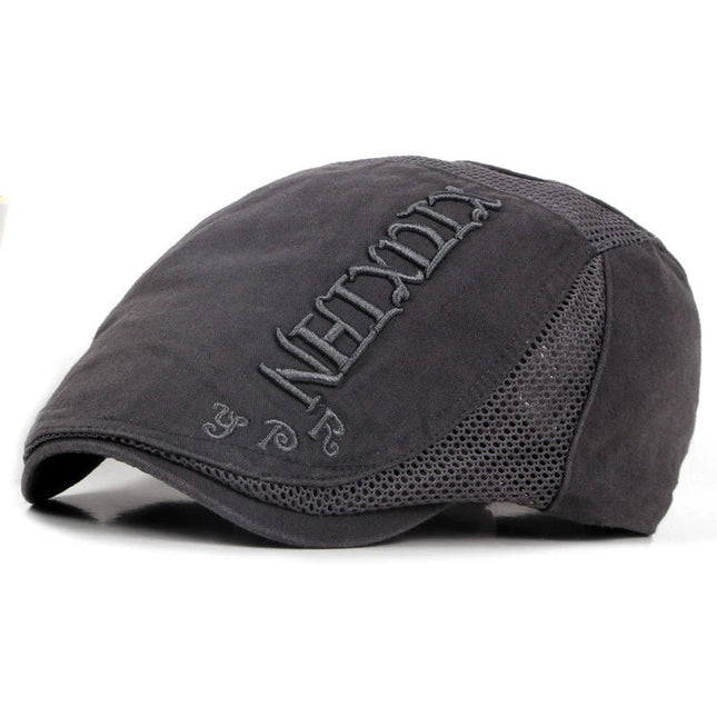 Béret casquette en coton - Kaki - Ajustable (du 54 au 59) | La boutique du chapeau
