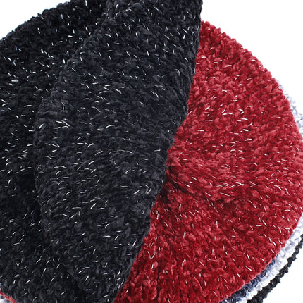 Béret chaud pour femme - Blanc - Ajustable (du 54 au 59) | La boutique du chapeau