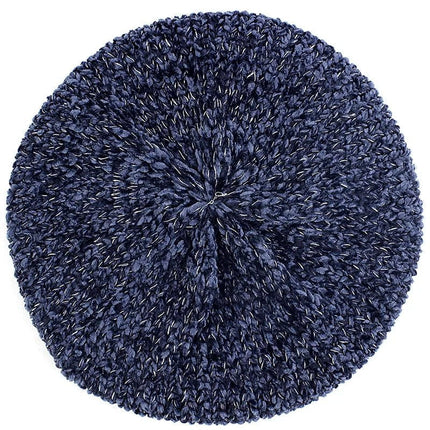 Béret chaud pour femme - Marine - Ajustable (du 54 au 59) | La boutique du chapeau