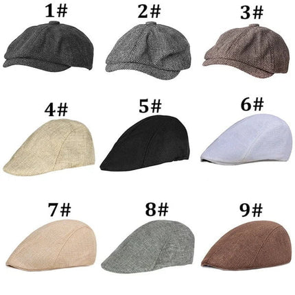 Béret classique - Khaki - M (56 - 58cm) | La boutique du chapeau